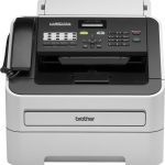 Brother FAX-2840 High Speed Mono Laser Fax Machine, Dark/light gray - FAX2840 17.750x18.125x16.625